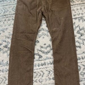 Banana Republic Brown Corduroy Pants Straight Leg